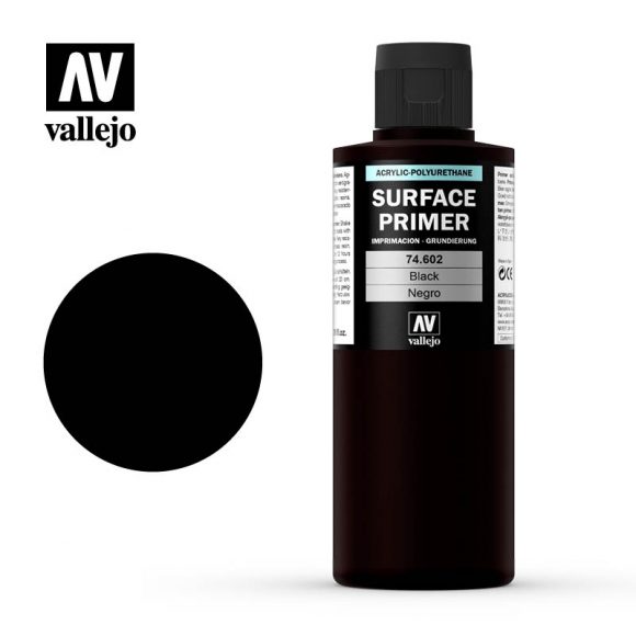 VAL74602 BLACK PRIMER 200ML