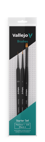 VALB03990 STARTER BRUSH SET 1 - 3/0 - EFFECTS 4