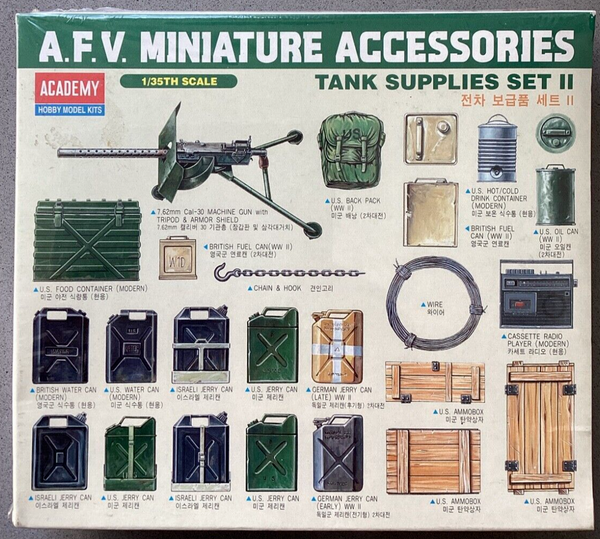 ACA1383 1/35 TANK SUPPLIES SET 2
