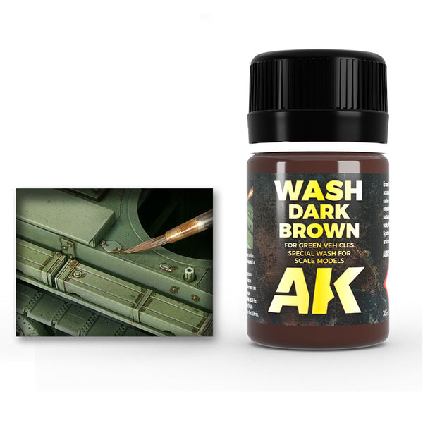 AK045 AK Dark Wash Brown