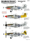 AM48211 AEROMASTER 1/48 FIGHTING MUSTANGS P-51B PART 1