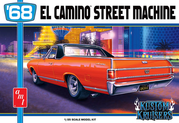 AMT1484 1/25 1968 EL CAMINO STREET MACHINE