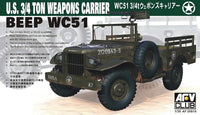 AF35S15 1/35 BEEP WC51 3/4T WEAPONS CARRIER