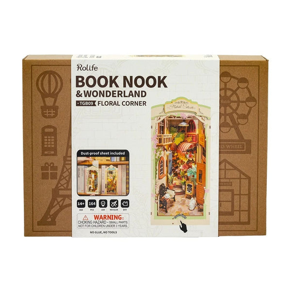 TGB09 BOOKNOOK & WONDERLAND FLORAL CORNER