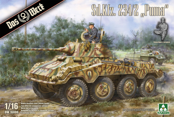 DW16006 Das Werk 1/16 Sd.Kfz. 234/2 Puma