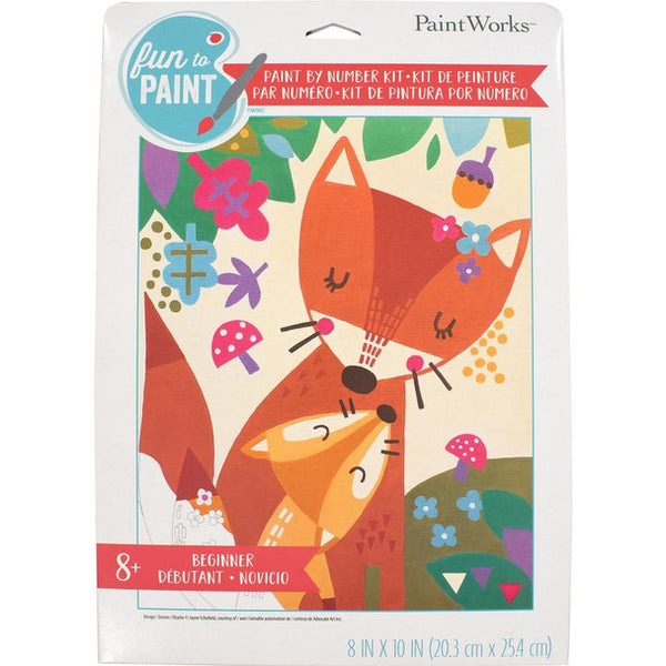 DIM91850 MAMA FOX (BEGINNER) 8x10'