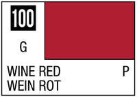 MC100 WINE RED GLOSS PRIMARY/CAR