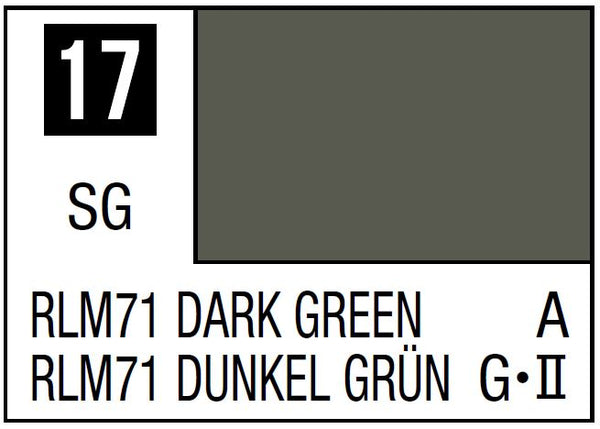 MC17 RLM71 DARK GREEN (SG) GERMAN AIRCRAFT WW2