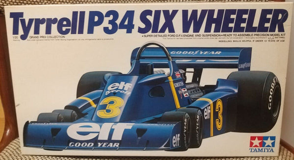 TAM20001 1/20 TYRELL P34 SIX WHEELER