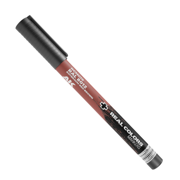 RCM019 RAL8012 ROTBRAUN-RED BROWN AK REAL COLOUR MARKERS
