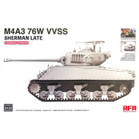 RFM5133 1/35 M4A3 76W VVSS SHERMAN LATE UPGRADE VERSION