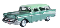 87CN57006 1957 CHEVROLET NOMAD SURF GREEN/GREEN