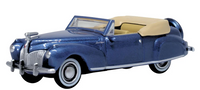 87LC41007 1/87 HO LINCOLN CONTINENTAL 1941 BLUE/TAN
