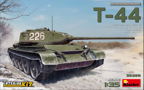 MIN35356 1/35 T-44 INTERIOR KIT