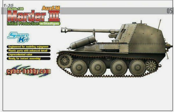CH6468 1/35 CYBER-HOBBY AUSF M. MARDER III INITIAL PROD.