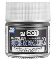 SM201 SUPER FINE SILVER 2 SUPER METAL COLOR