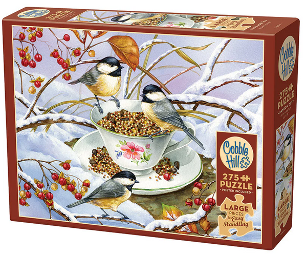 COB88001 Chickadee Tea | Easy Handling 275 Piece