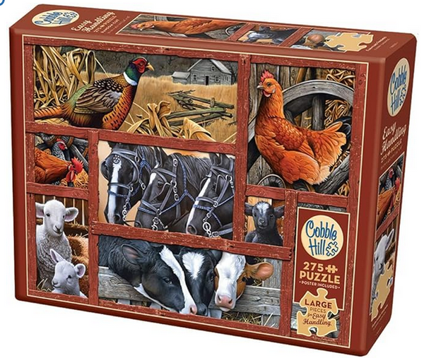 COB88032 FARMYARD FRIENDS | Easy Handling 275 Piece