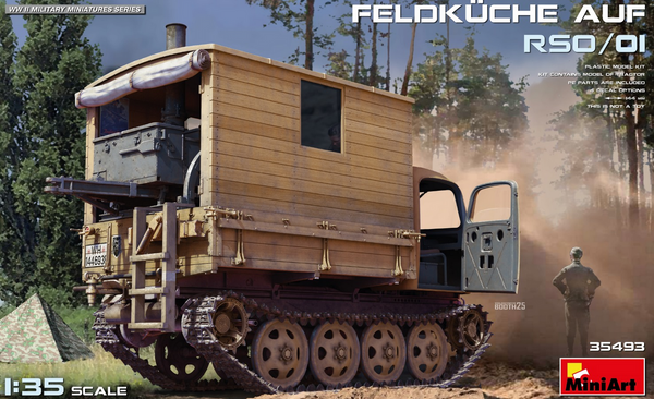 MIN35493 MiniArt 1/35 Feldküche Auf RSO/01