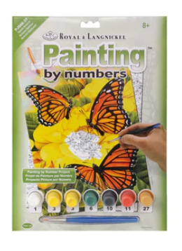 PJS6837 MAJESTIC MONARCHS PAINT BY NUMBERS