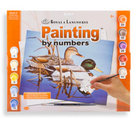 PAL383T BLUE WATER MALLOWS PAINT BY NUMBERS
