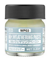 WP03 Mr. Weathering Paste Wet Clear