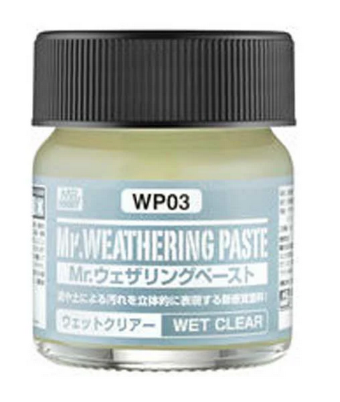 WP03 Mr. Weathering Paste Wet Clear