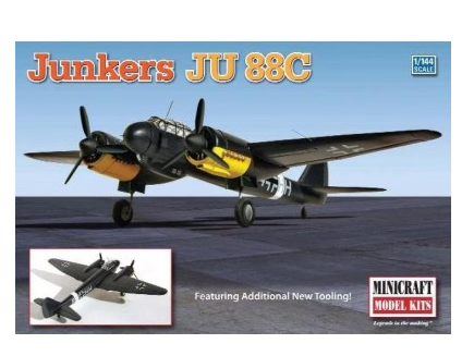 MIN14632 JU-88C GERMANY 1/144 (2 options)