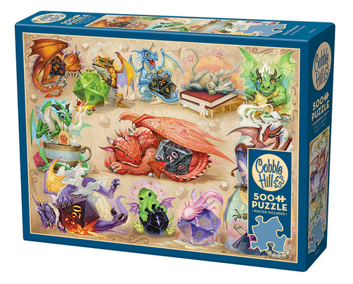 COB45128 D20 DRAGONS 500 PCE