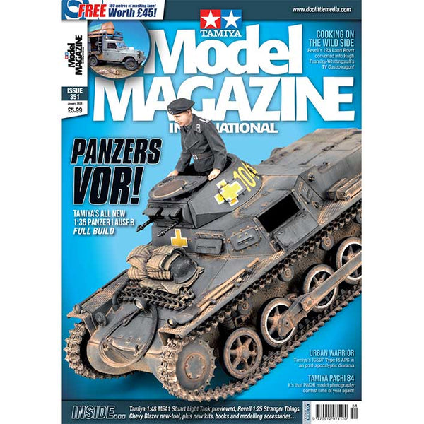 TAMIYA MODEL MAGAZINE #351 JANUARY 2025