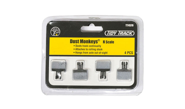 WSTT4570 TIDY TRACK DUST MONKEYS N SCALE