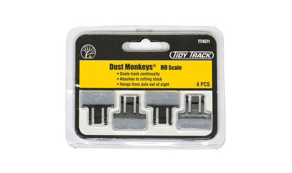 WSTT4571 TIDY TRACK DUST MONKEYS HO SCALE