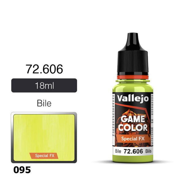 VAL72606 GAME COLOUR SPECIAL FX BILE 18ML