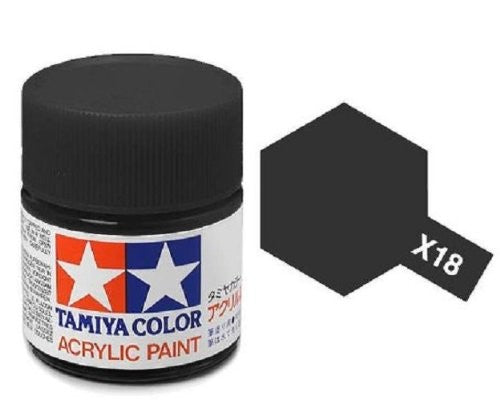TAMX18 SEMI GLOSS BLACK 23ML