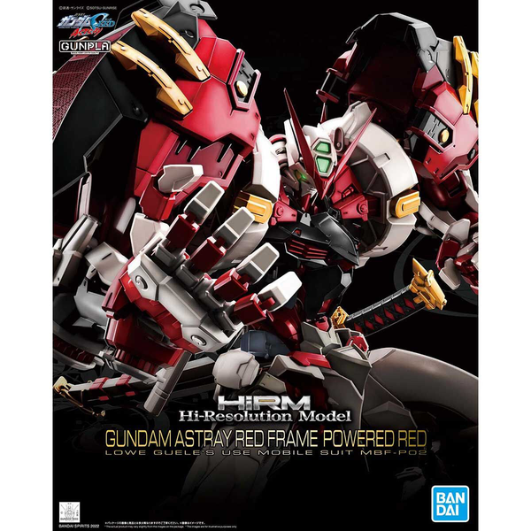 BAN5062069 GUNDAM ASTRAY RED FRAME POWERED HiRM