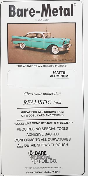 BMF011 MATTE ALUMINUM FOIL