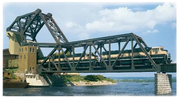 933-3070 WALTHERS HO MOTORIZED BASCULE BRIDGE