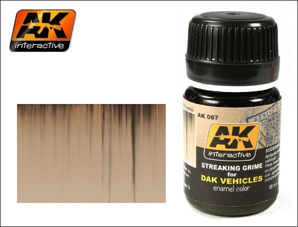 AK067 AK Interactive Streaking Grime for DAK Vehicles