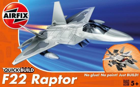 AIRJ6005 QUICK BUILD F-22 RAPTOR