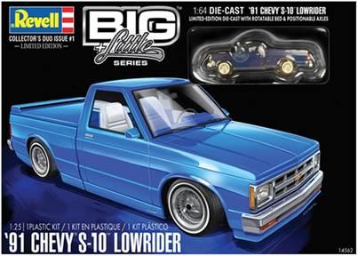 REV14562 1/25 1991 CHEVY S-10 LOWRIDER W/DIECAST