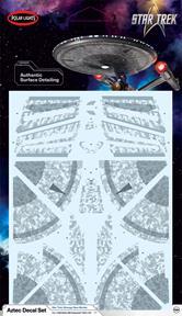 PLMKA058 USS ENTERPRISE STANGE NEW WORLDS AZTEK DECAL SET