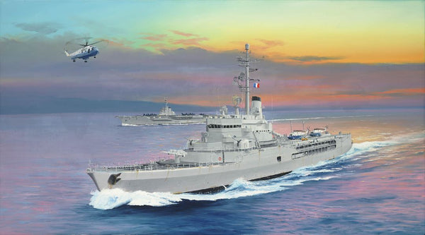 TRU05636 1/350 FRENCH HELICOPTER CRUISER JEANNE D'ARC 1964