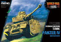 MENWWT013 WORLD WAR TOON PANZER IV GERMAN MEDIUM TANK ( CARTOON MODEL KIT )