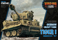 MENWWT001 WORLD WAR TOON GERMAN HEAVY TANK TIGER I ( CARTOON MODEL KIT )