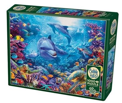 COB80131 DOLPHINS AT PLAY 1000 PCE