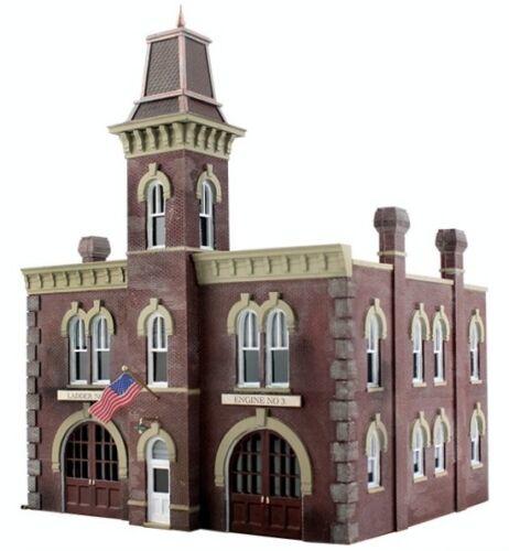 WSPF5212 N SCALE FIRE STATION NO.3