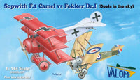 VAL14421 1/144 SOPWITH CAMEL VS FOKKER DR.1