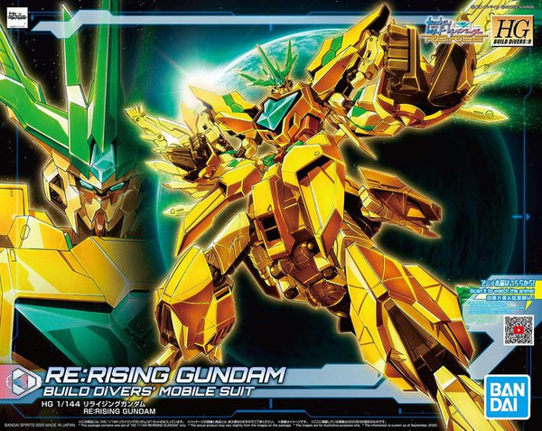 BAN5060744 HG Bandai Spirits HGBD:R 1/144 #37 Re:Rising Gundam (Special Color Ver.) "Gundam Build Divers Re:Rise"