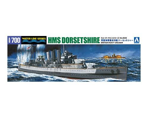 AOS052693 1/700 HMS DORESTSHIRE HEAVY CRUISER
