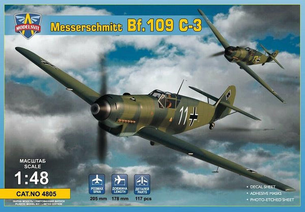 MOV4805 1/48 MESSERSCHMITT BF.109 C-3